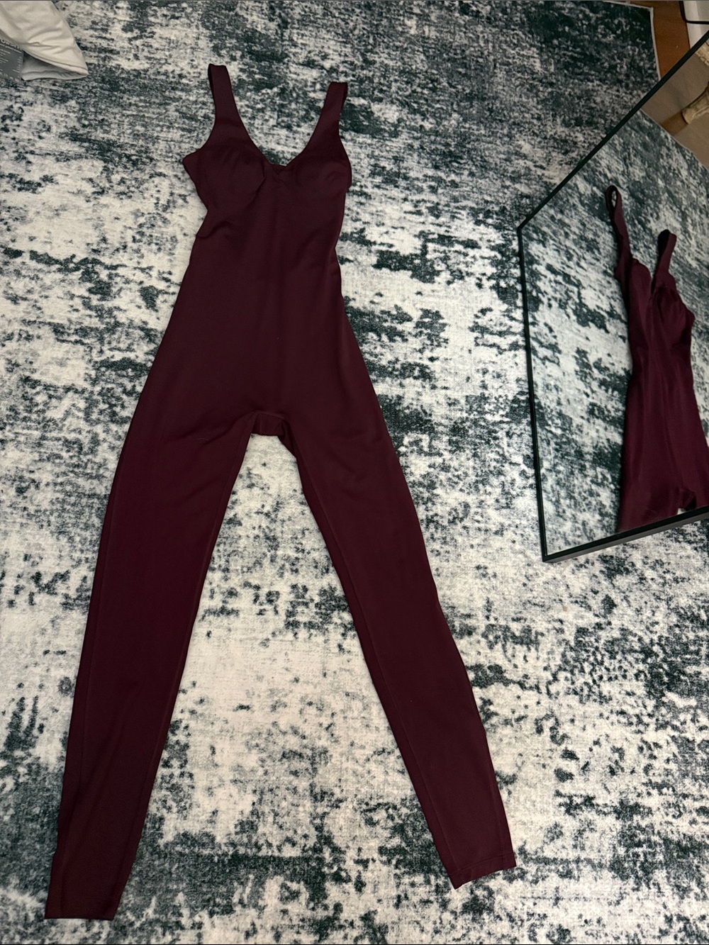 PINK Victoria's Secret Deep Wine Sport Jumpsuit